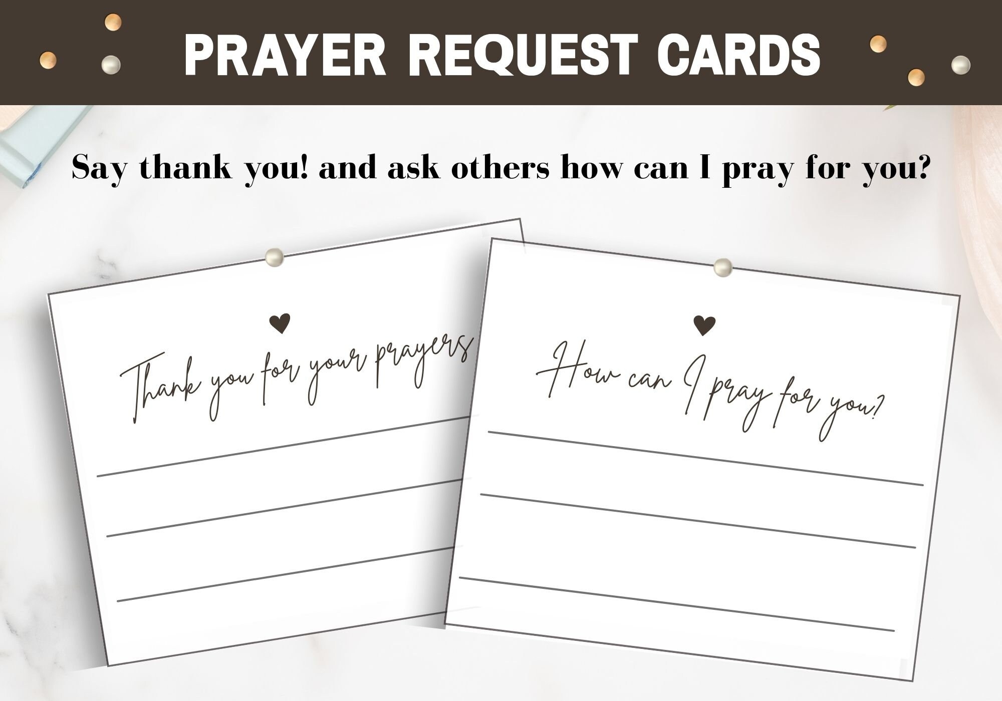 Prayer Request Cards Prayer List Printable Prayer Board Cards Thank You For Your Prayers Cards Prayer Jar Printables Etsy Australia