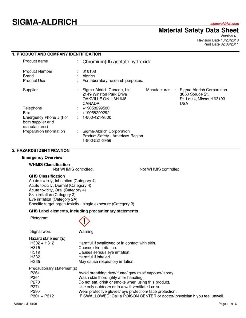Free Printable Msds Forms