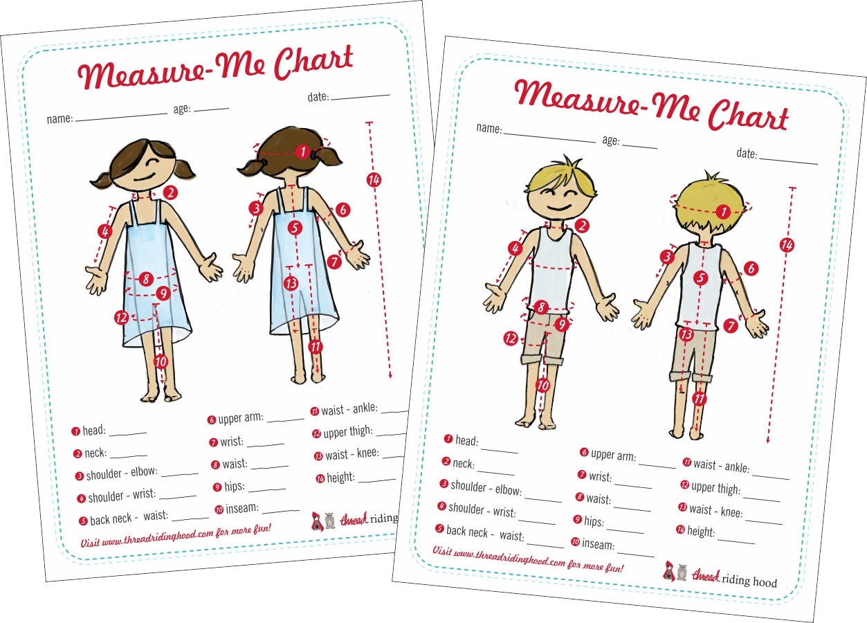 Sew Essential Tips Tricks And Notions 14 Keeping Track free Printable Measurement Chart Thread Riding Hood