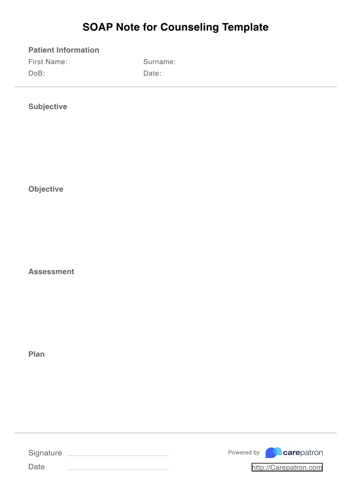 SOAP Notes For Acupuncture Template U0026 Example Free PDF Download