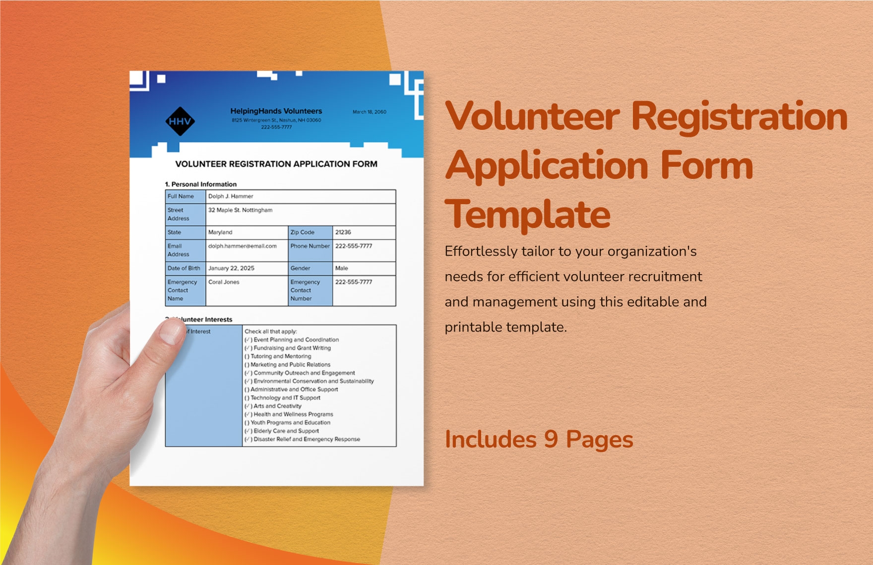 Student Registration Form Template In Word PDF Google Docs Download Template