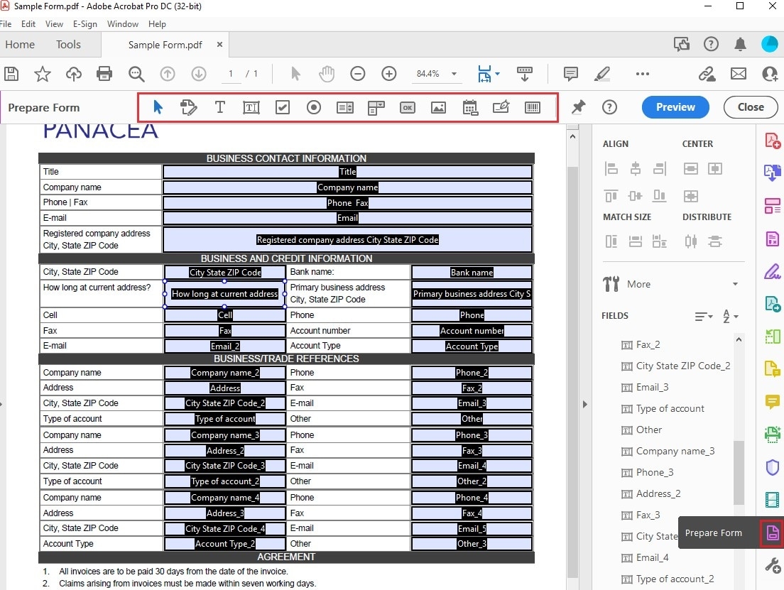 Create Free Printable Form Creator