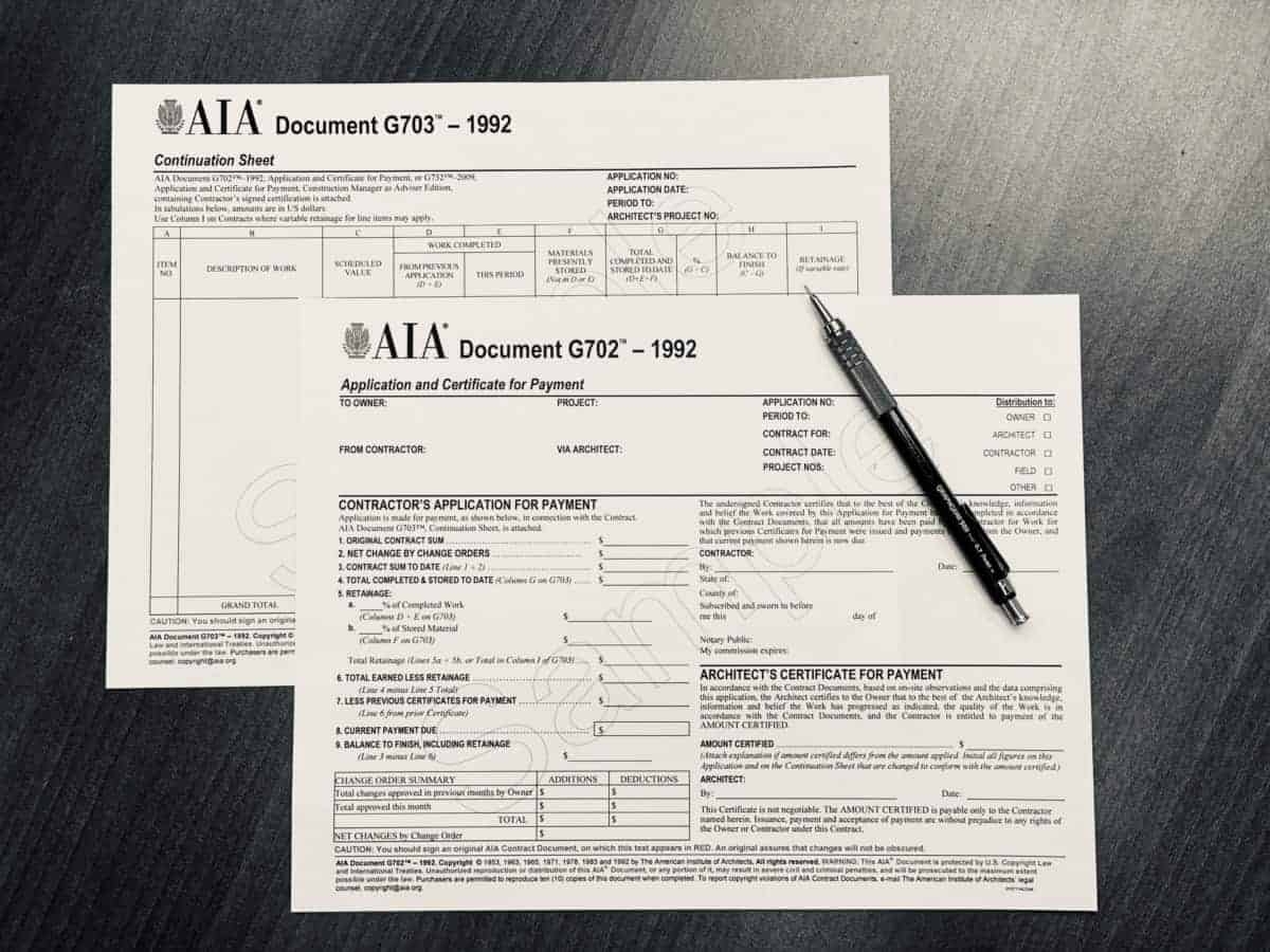 Understanding AIA G702 A Step by Step Guide To Completing Payment Applications