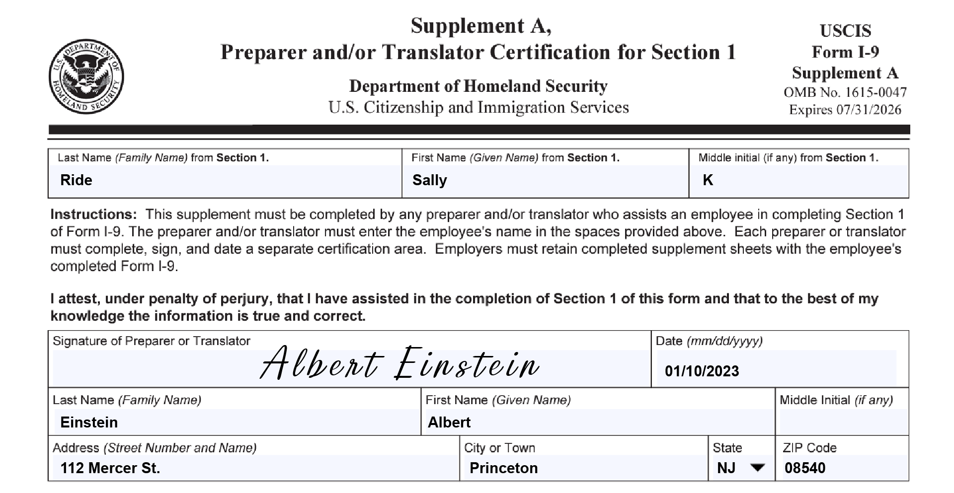 What Is An I 9 Form Employment Eligibility Verification 
